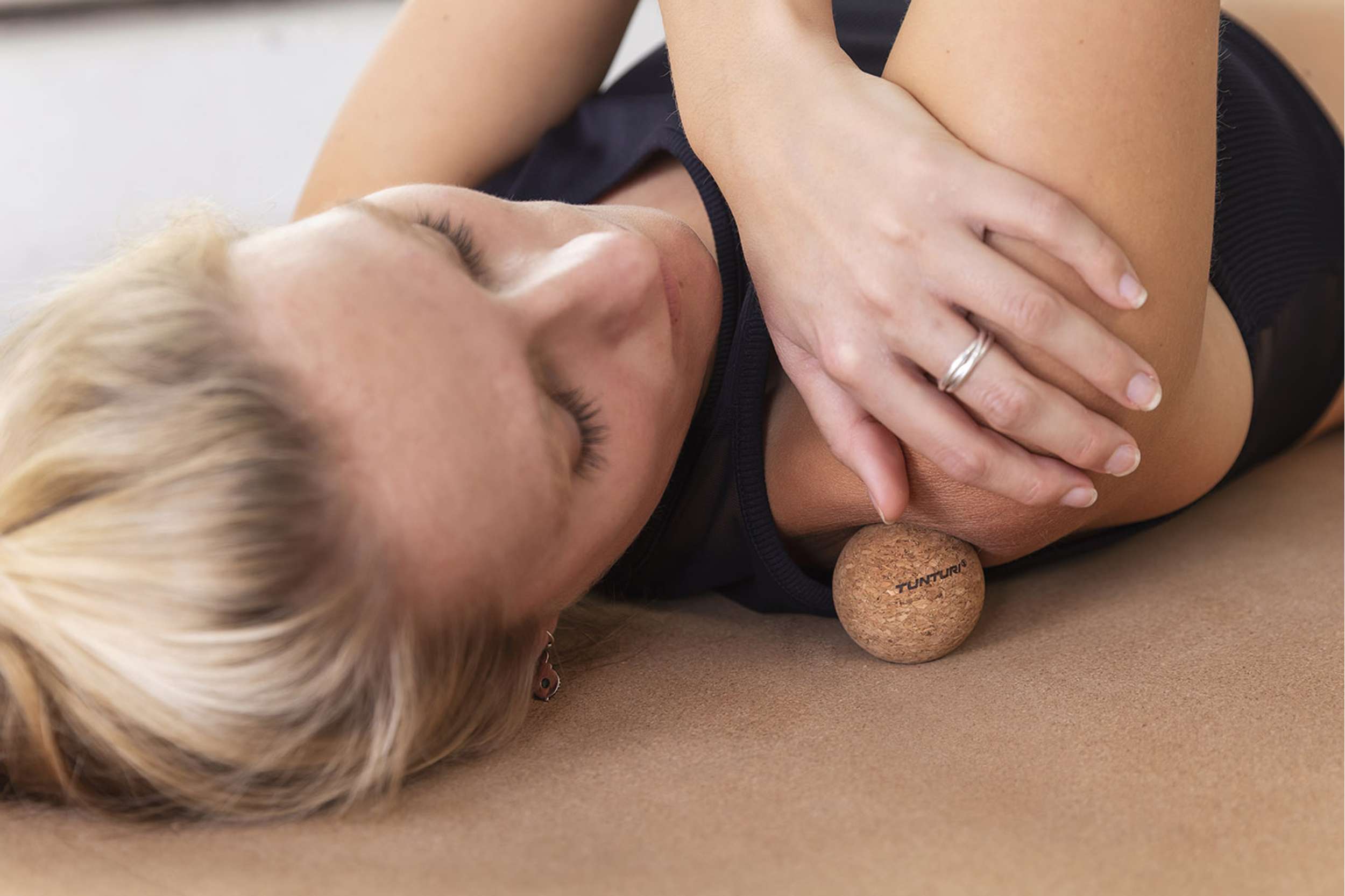 Tunturi Cork Massage Ball Set afbeelding 6