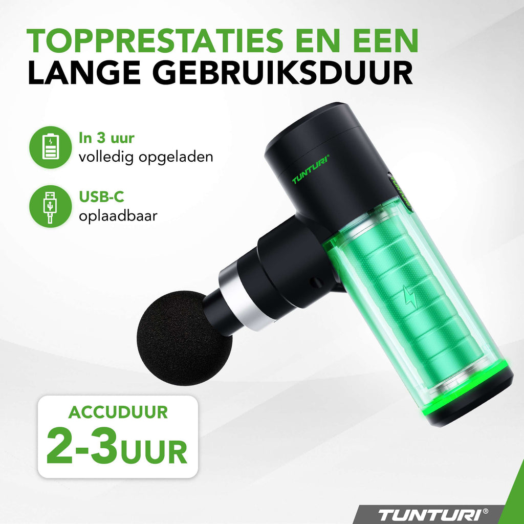 Tunturi MG30 Massage Gun Mini afbeelding 3