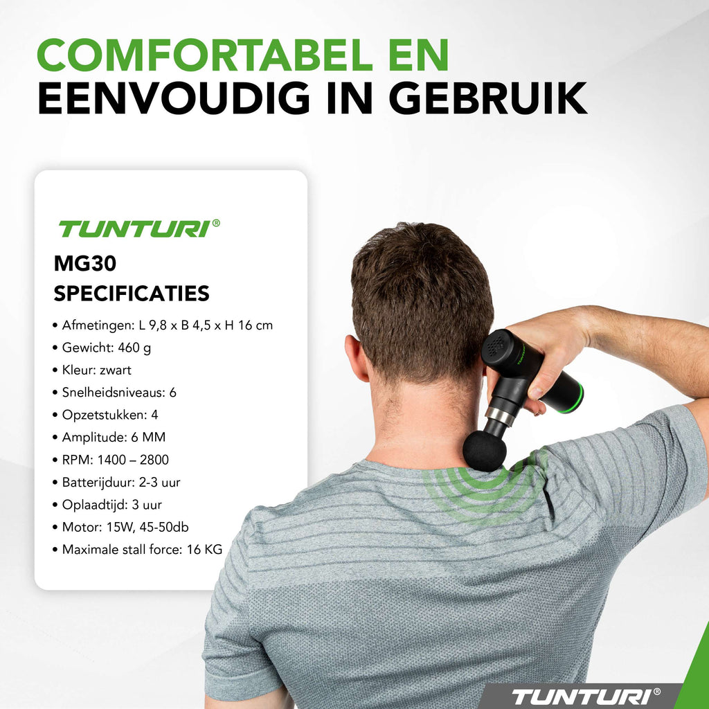 Tunturi MG30 Massage Gun Mini afbeelding 5