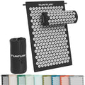 Tunturi Acupressure Mat And Pillow, Black