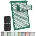 Tunturi Acupressure Mat And Pillow, Green