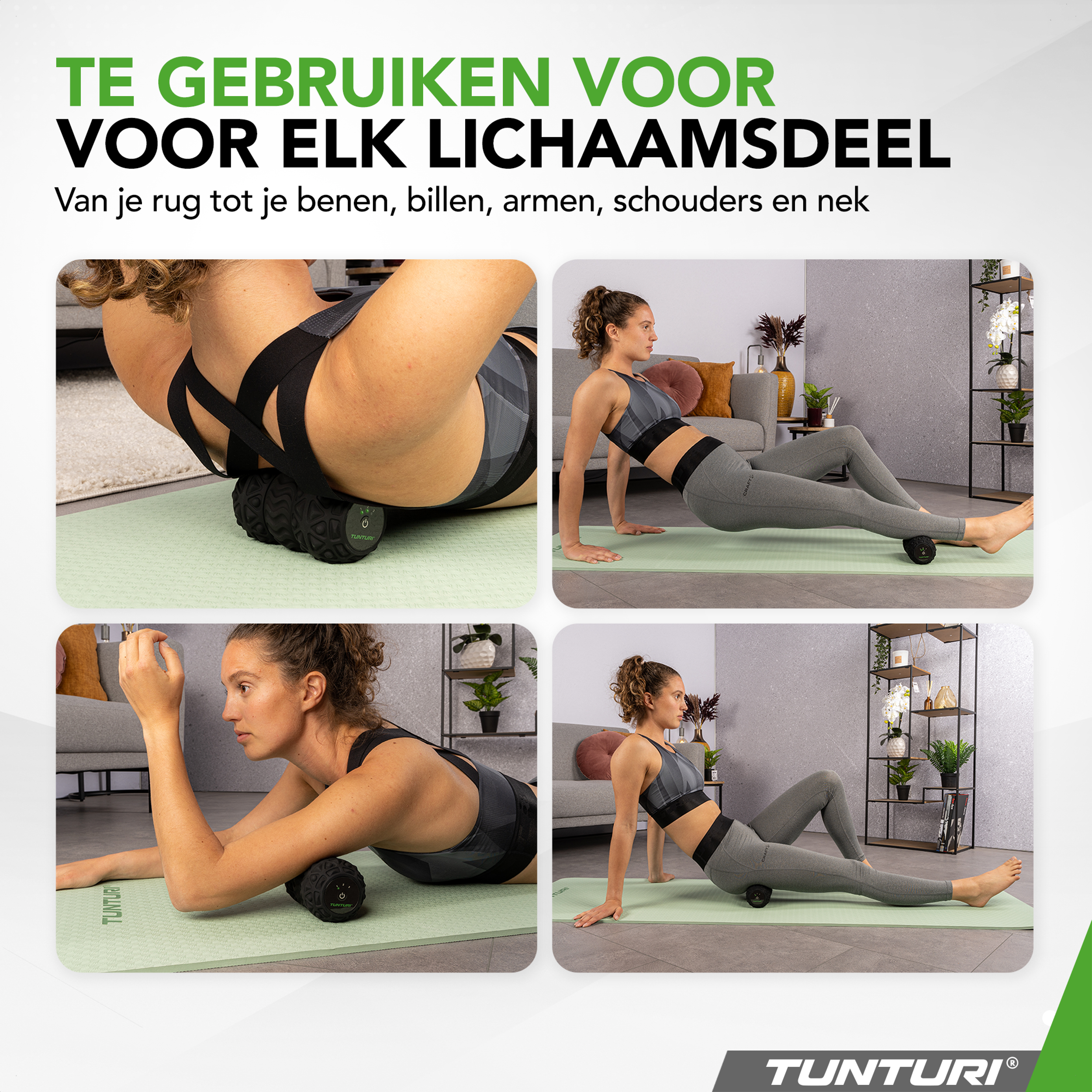 Tunturi Vibrating Massage Roller afbeelding 5
