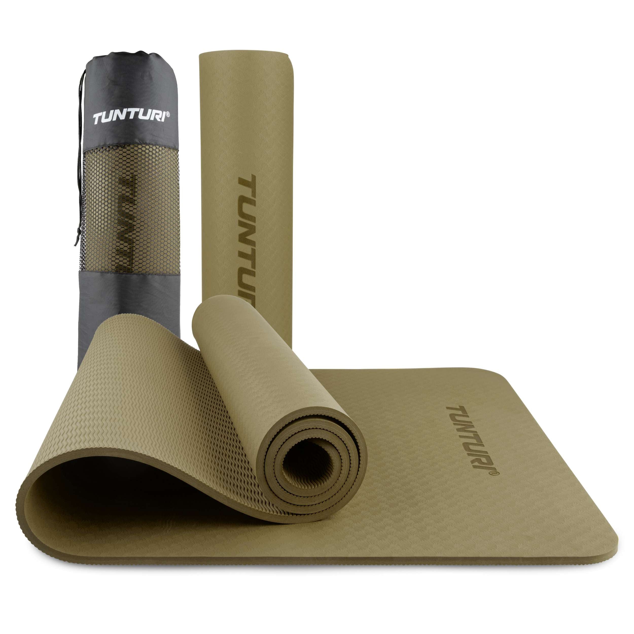 Tunturi Yogamat 8mm - Army Green