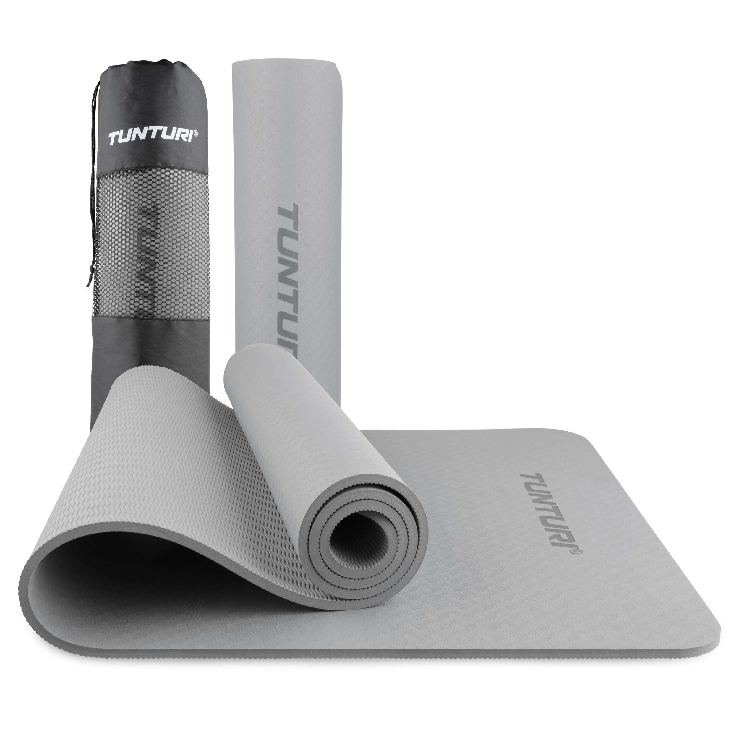 Tunturi Yogamat 8mm - Grey