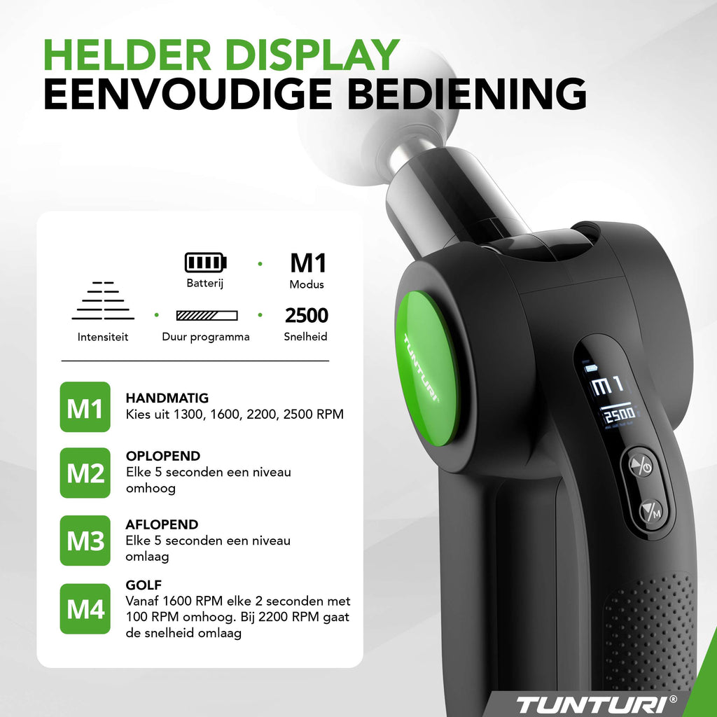 Tunturi MG70 Massage Gun Pro afbeelding 7