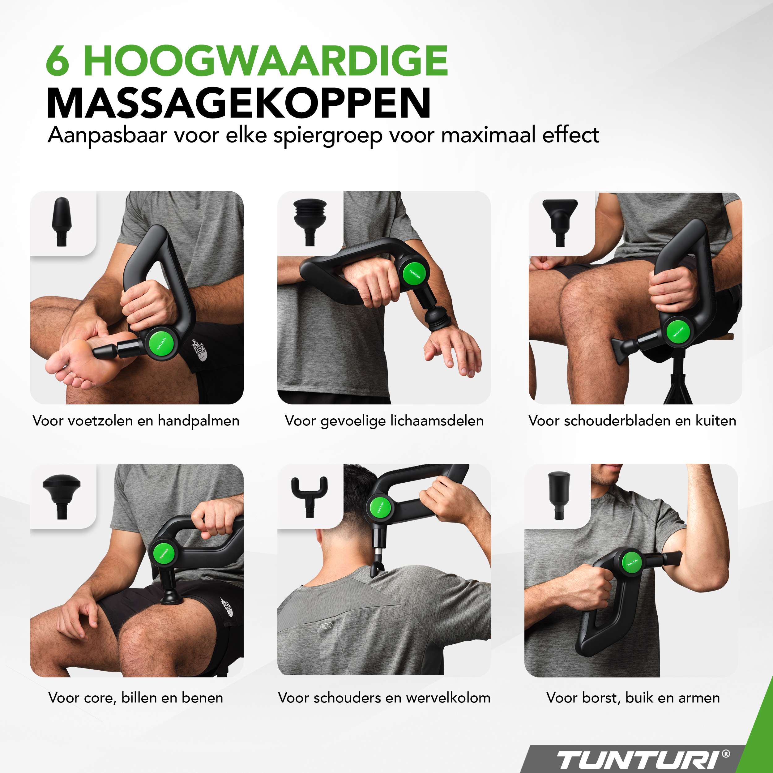 Tunturi MG70 Massage Gun Pro afbeelding 9