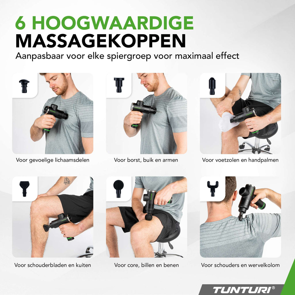 Tunturi MG40 Massage Gun afbeelding 3