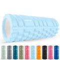 Tunturi Yoga Grid Foam Roller, 33cm, Light Blue