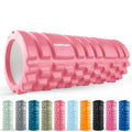 Tunturi Yoga Grid Foam Roller, 33cm, Rose Gold