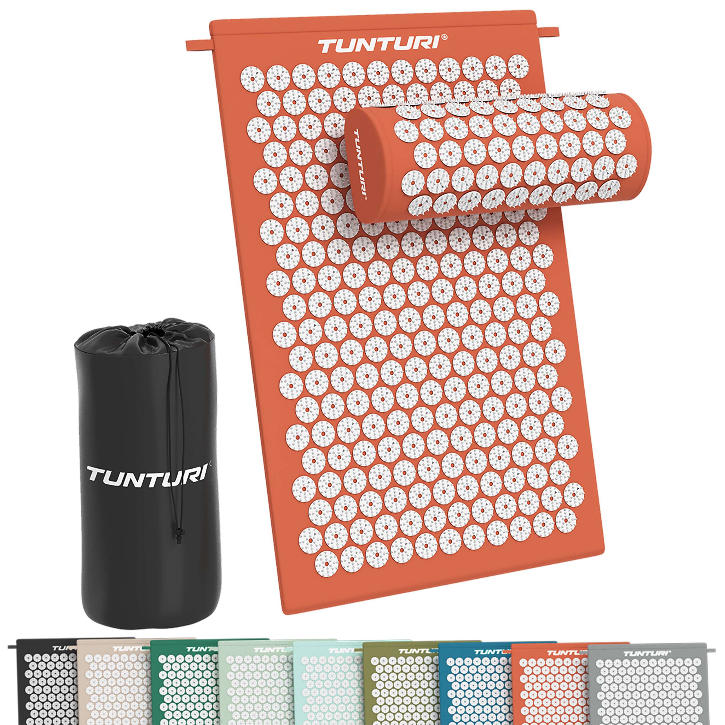 Tunturi Acupressure Mat And Pillow, Rose Gold