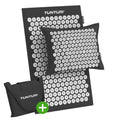 Tunturi Pro Acupressure Mat And Pillow, Black