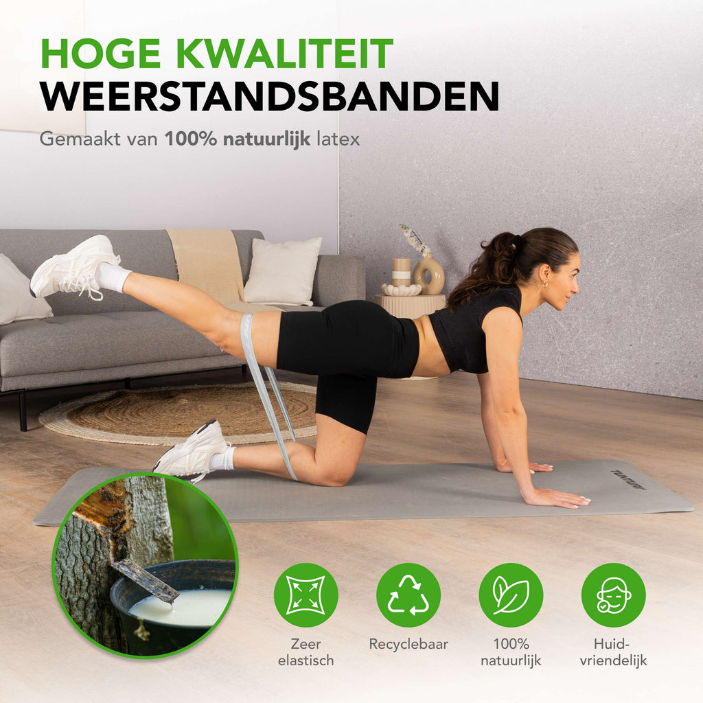 Tunturi Mini Resistance Band Set 5pcs afbeelding 4
