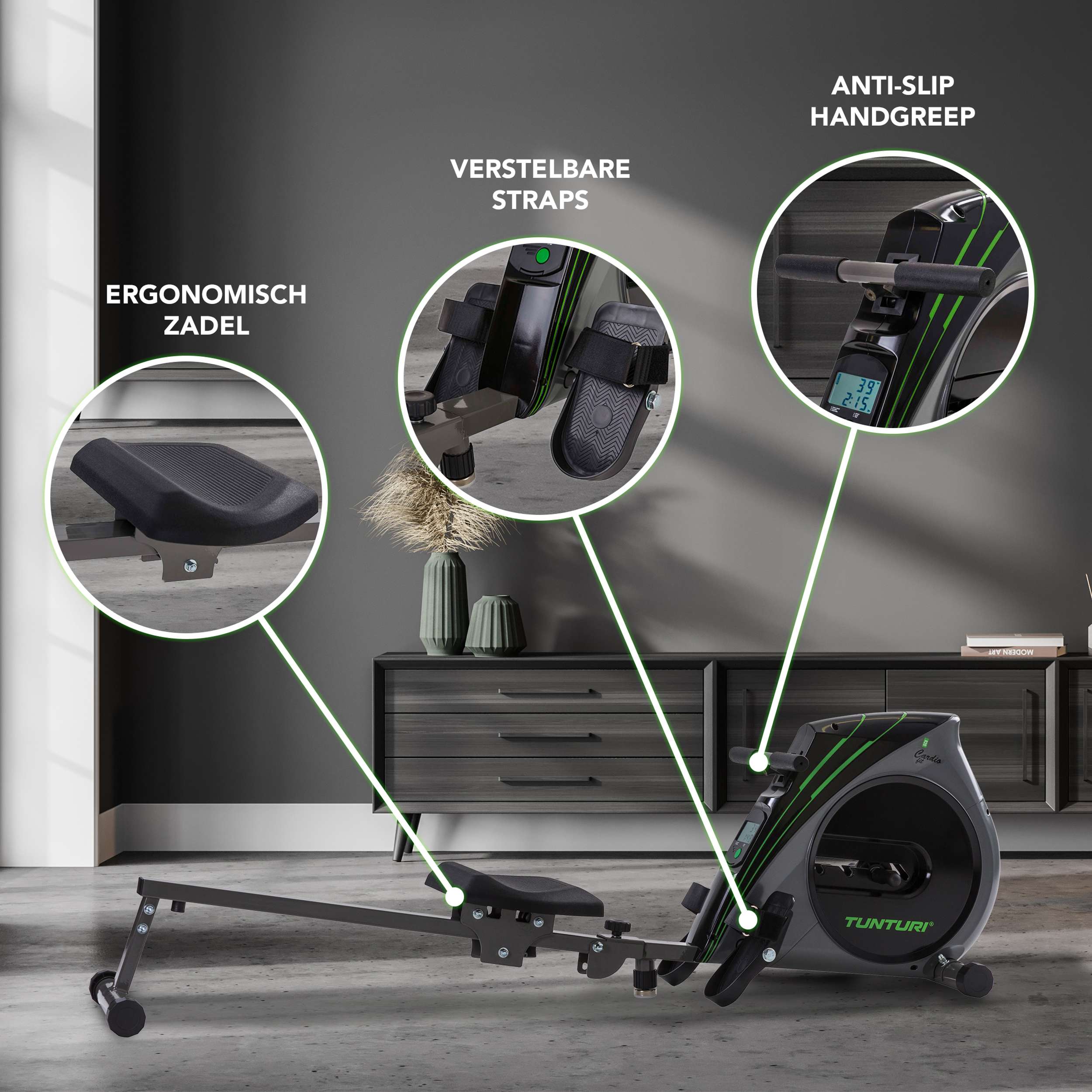 Tunturi Cardio Fit R20 Rower afbeelding 4