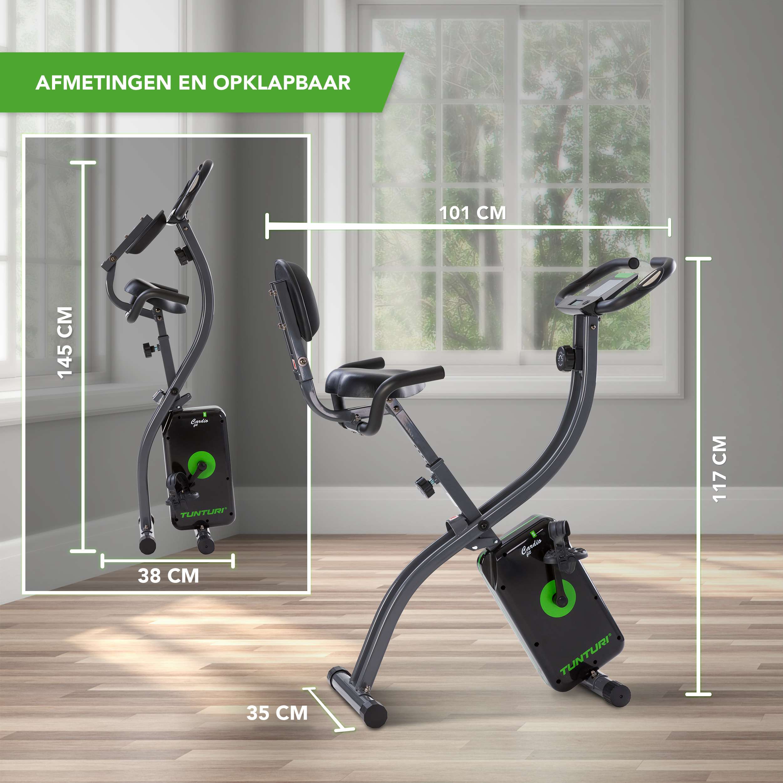 Tunturi Cardio Fit B25 X-Bike with BR afbeelding 6