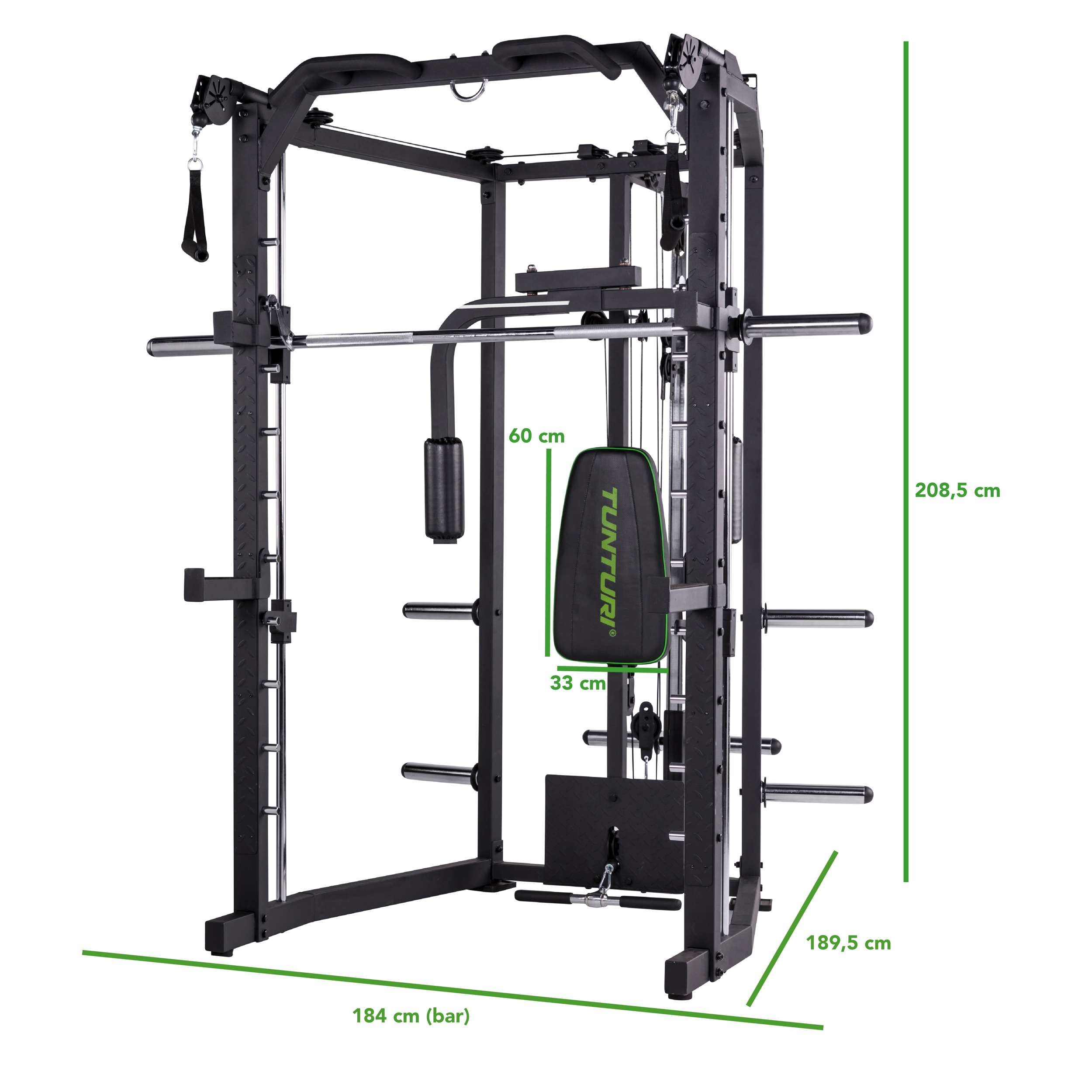 Tunturi SM80 Full Smith (1/3) afbeelding 6