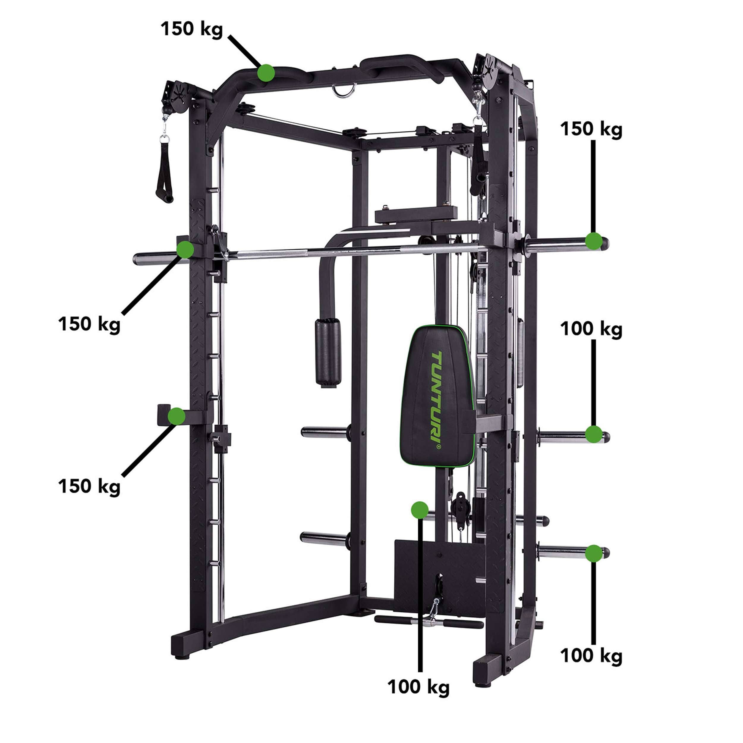 Tunturi SM80 Full Smith (1/3) afbeelding 5