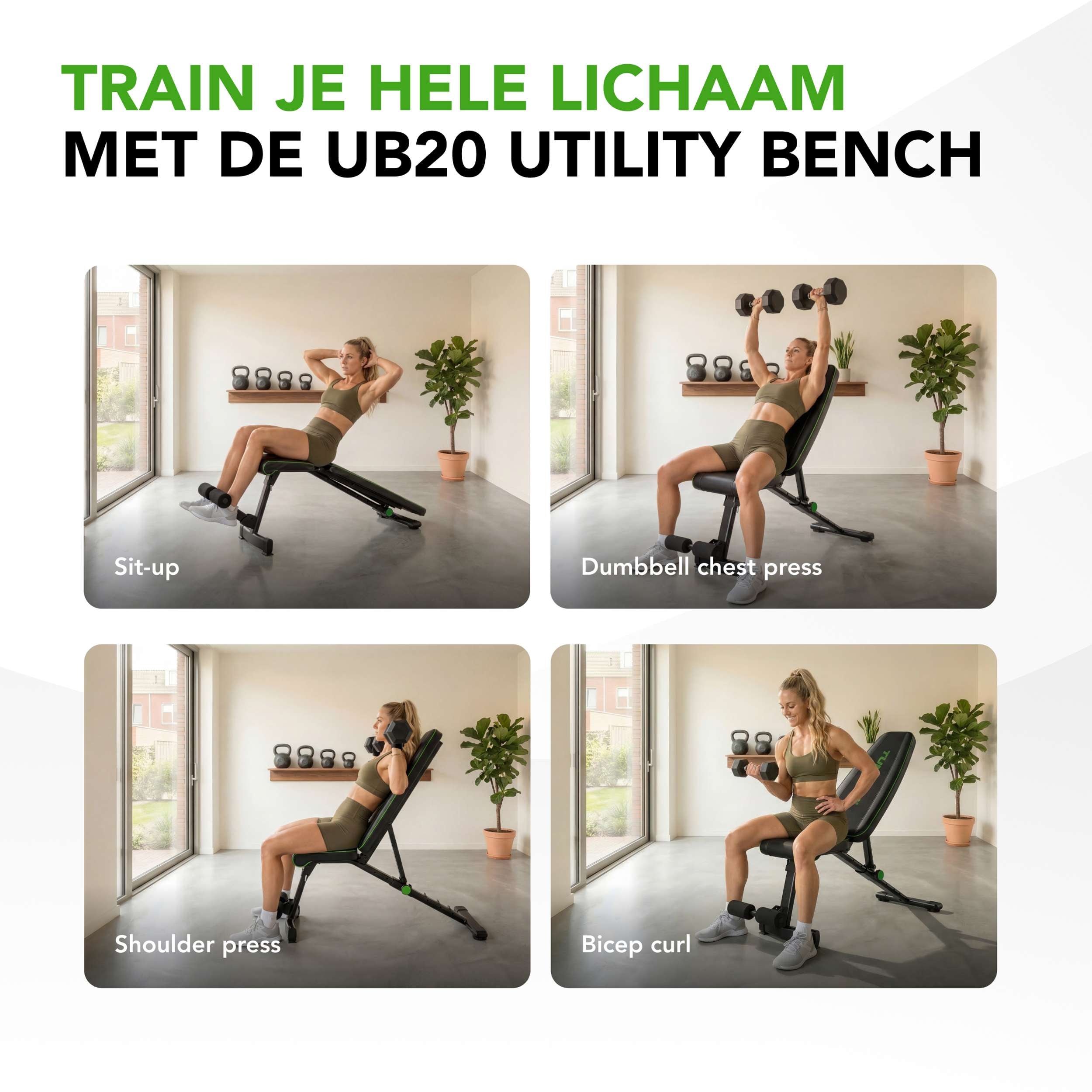 Tunturi UB20 Utility Bench afbeelding 9