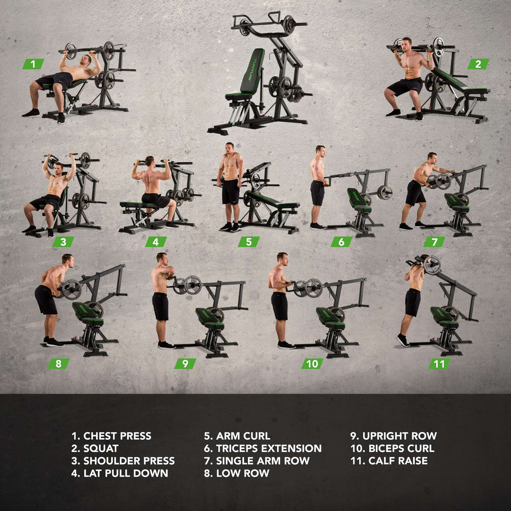 Tunturi WT80 Leverage Gym (1/2) afbeelding 10