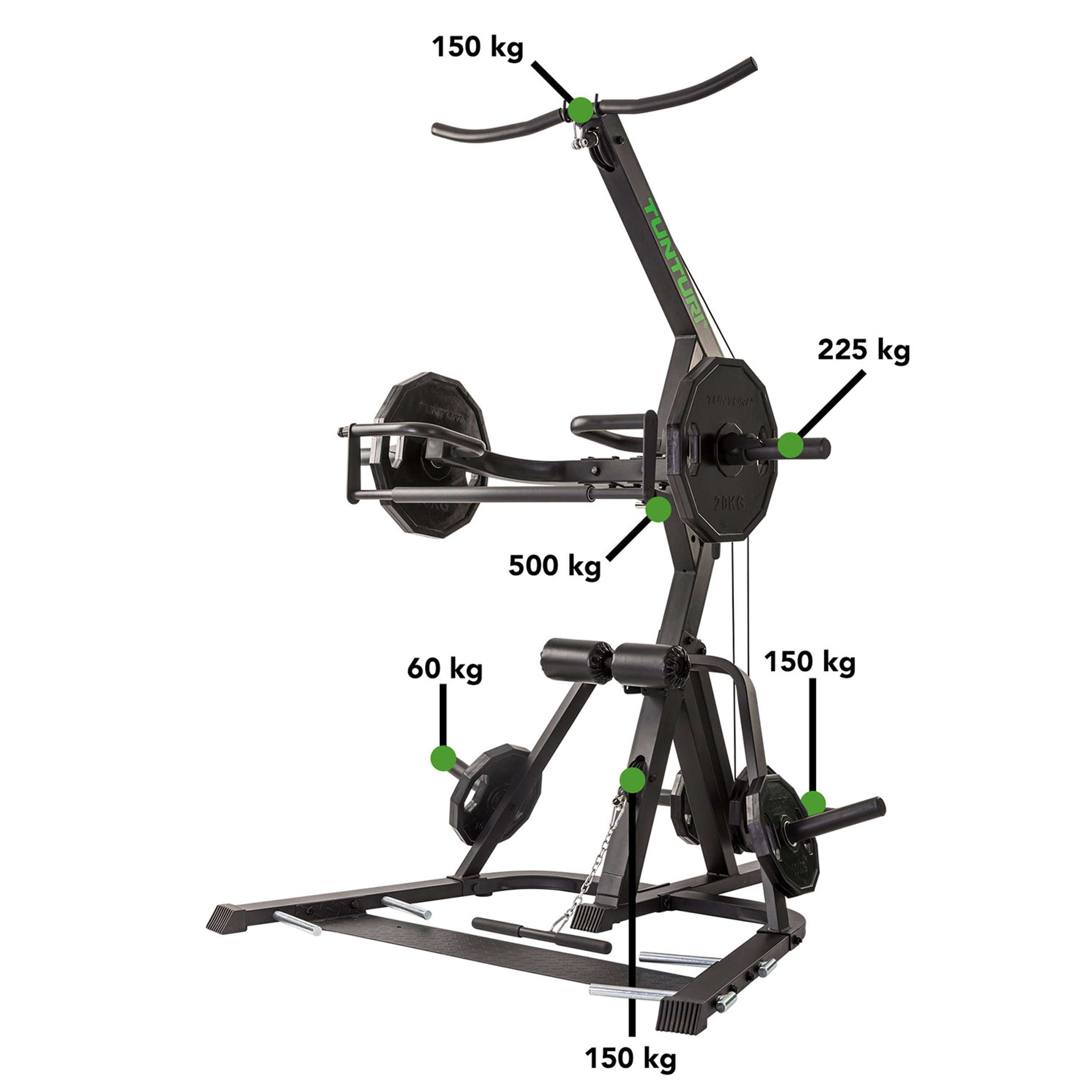 Tunturi WT85 Leverage Pulley Gym afbeelding 4