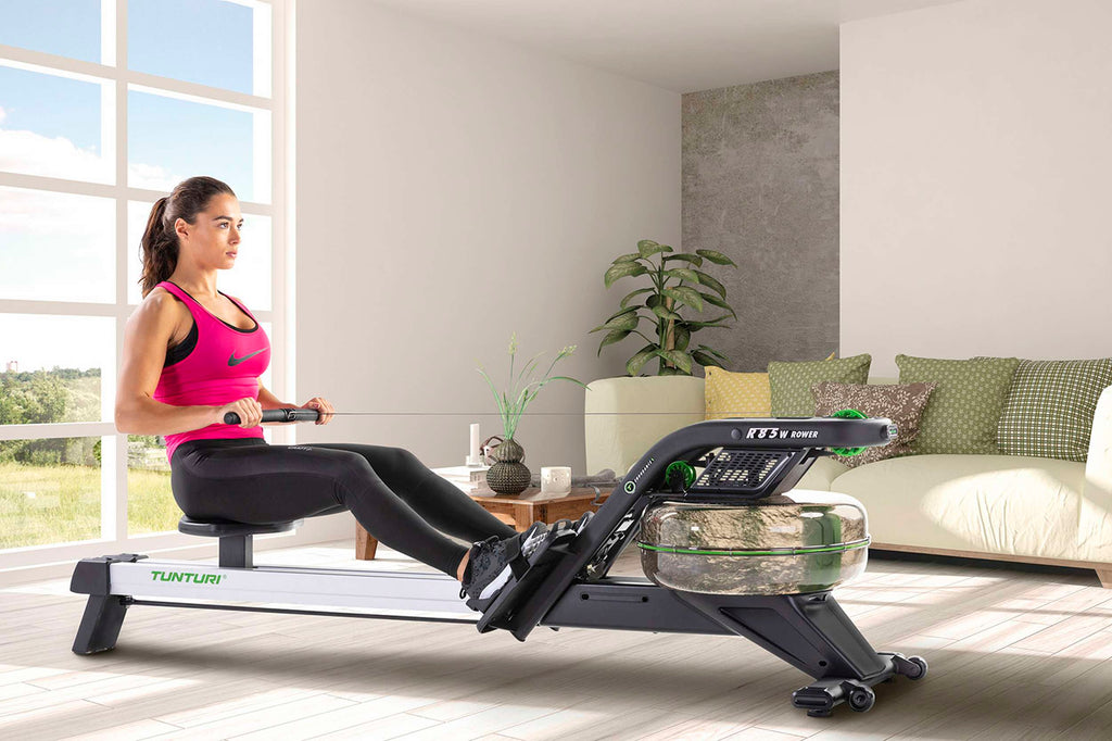 Tunturi R85W Rower Dual Rail Signature afbeelding 2