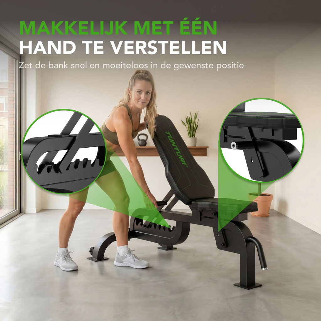 Tunturi UB90 Pro Utility Bench afbeelding 3