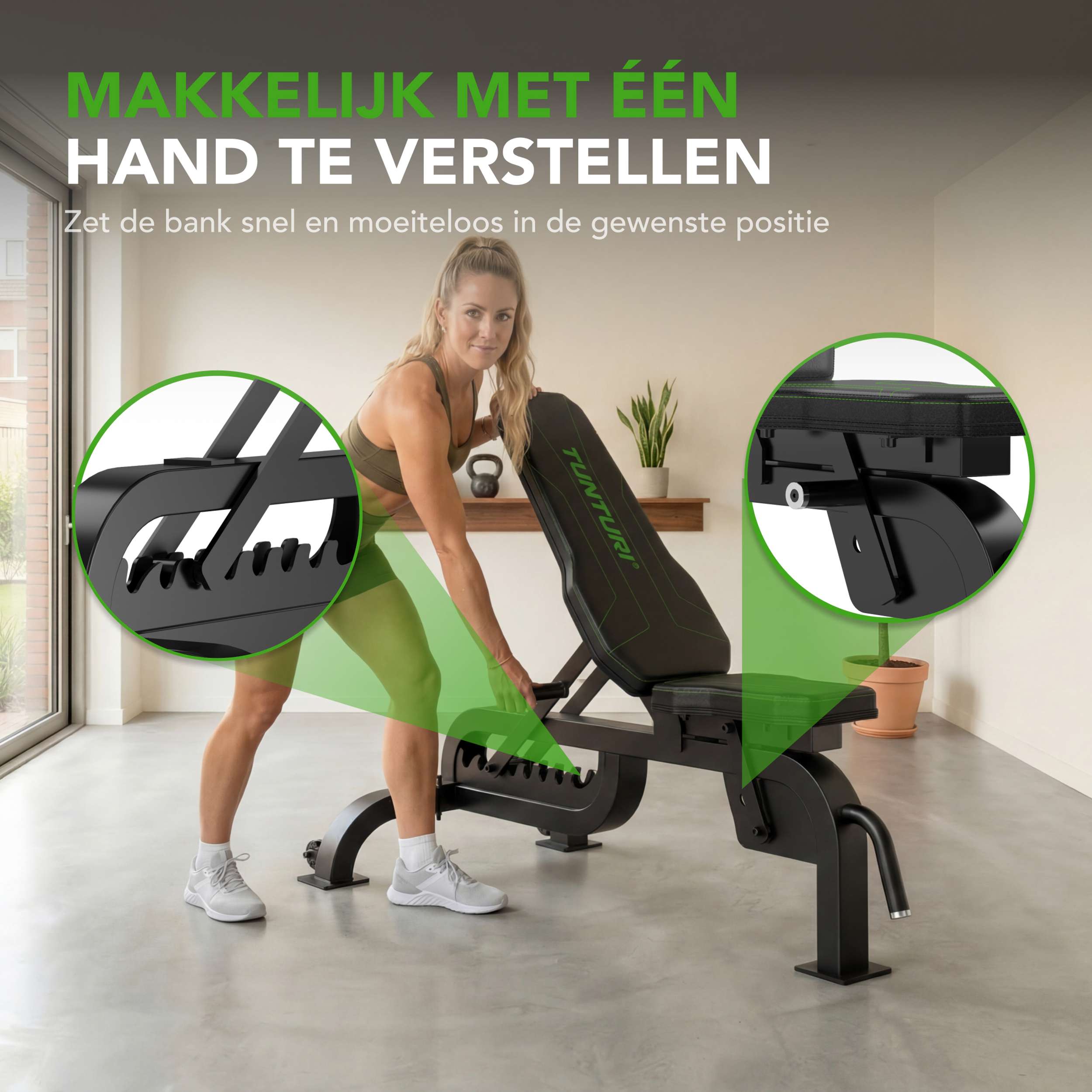 Tunturi UB90 Pro Utility Bench afbeelding 3