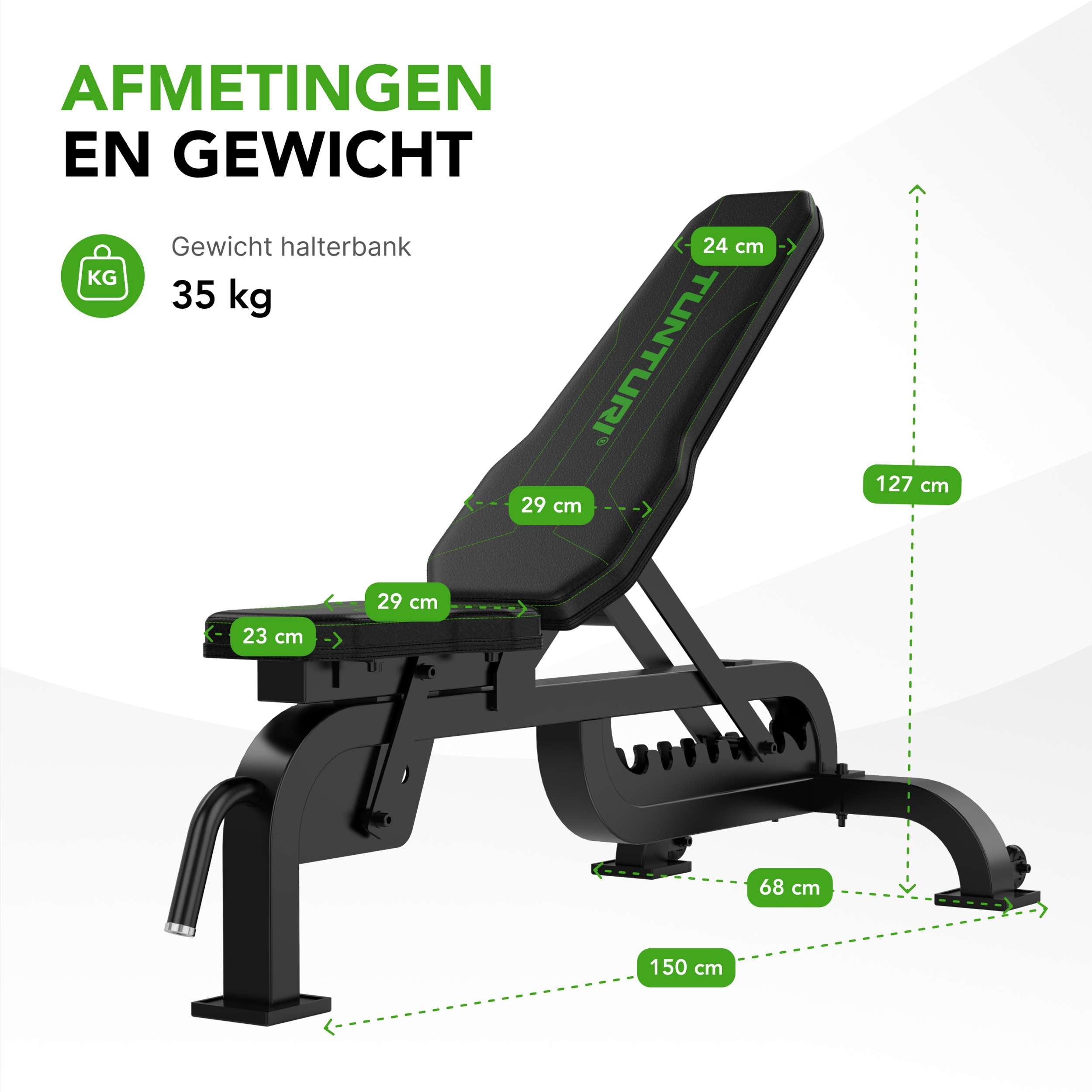 Tunturi UB90 Pro Utility Bench afbeelding 4