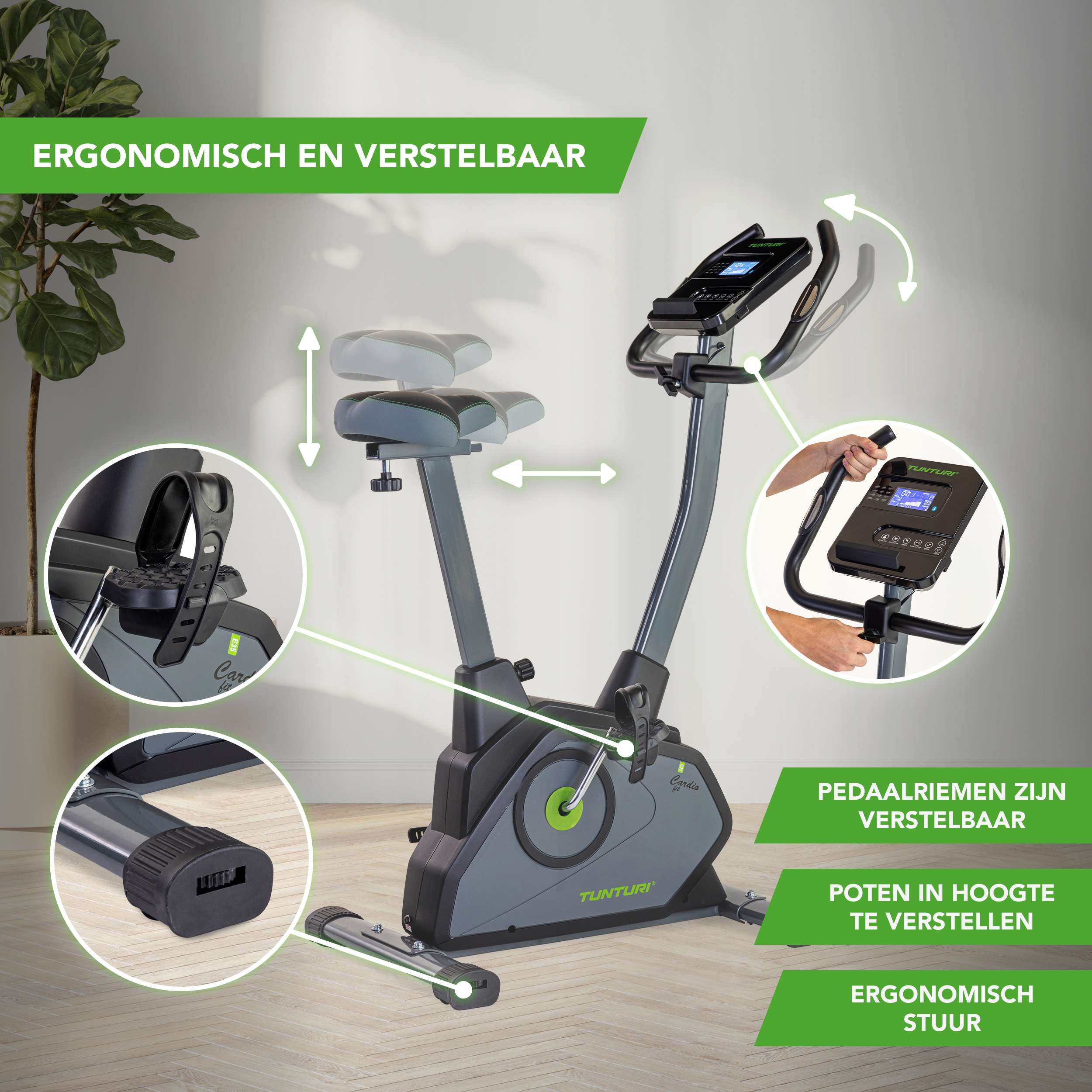Tunturi Cardio Fit E35 Ergometer afbeelding 4