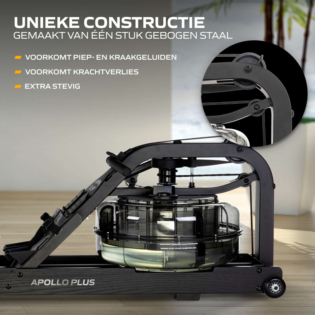 Fluid Rower Apollo Plus Black (1/2) afbeelding 2