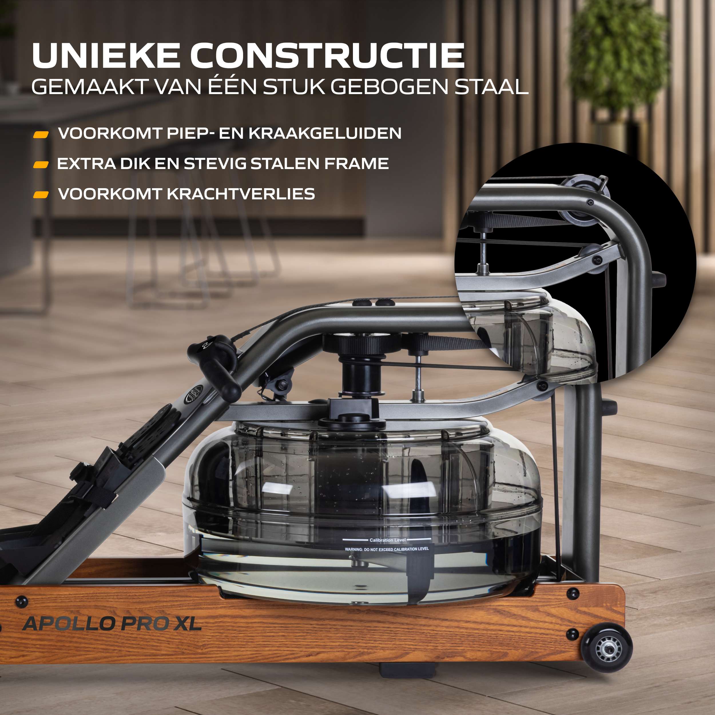Fluid Rower Apollo Pro XL (1/2) afbeelding 2