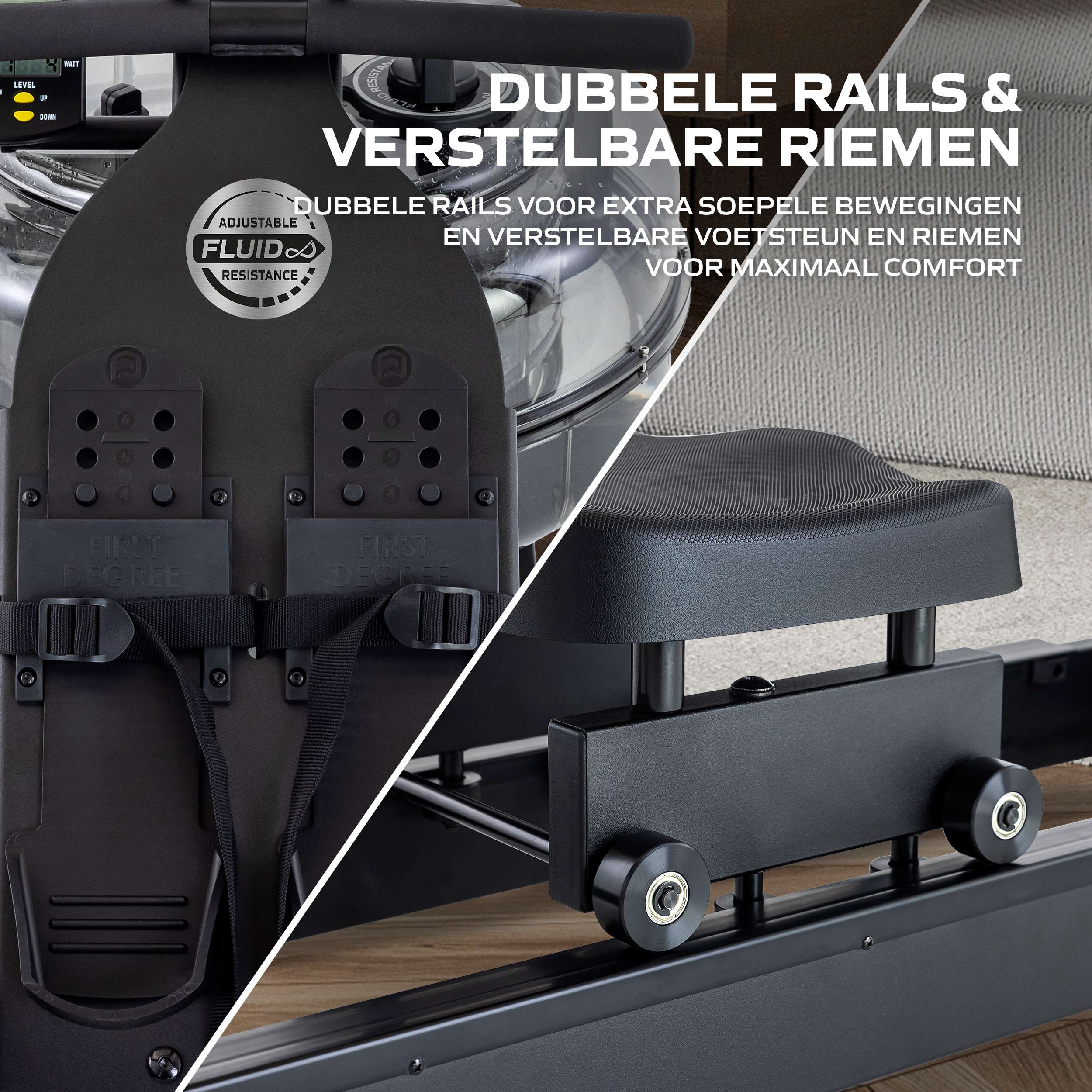 Fluid Rower Neon Plus Black (1/2) afbeelding 6
