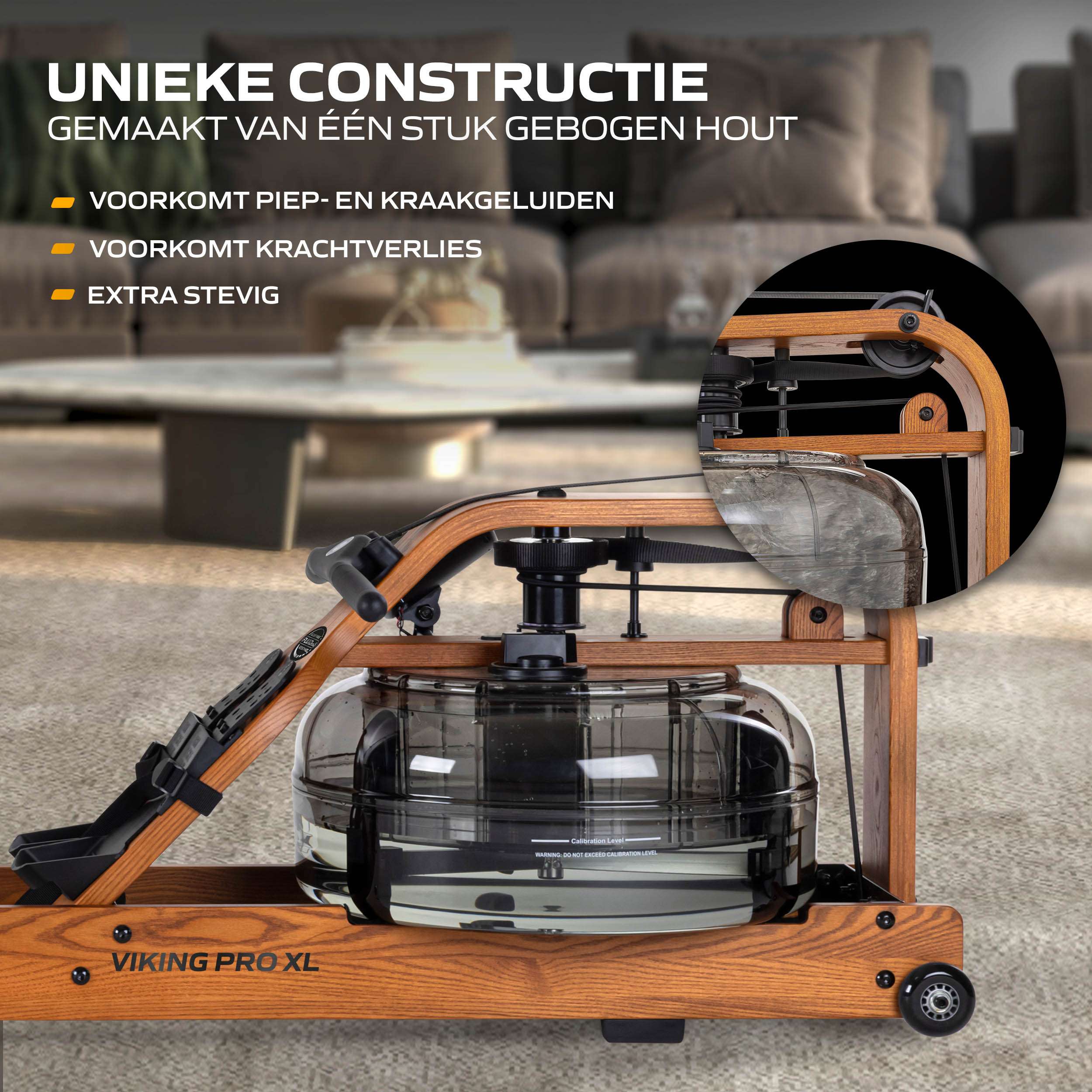 Fluid Rower Viking Pro XL (1/2) afbeelding 2