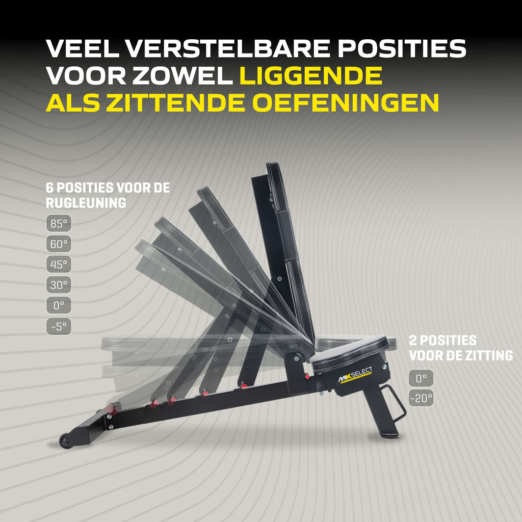 MX Select MX Adjustable Training Bench afbeelding 2