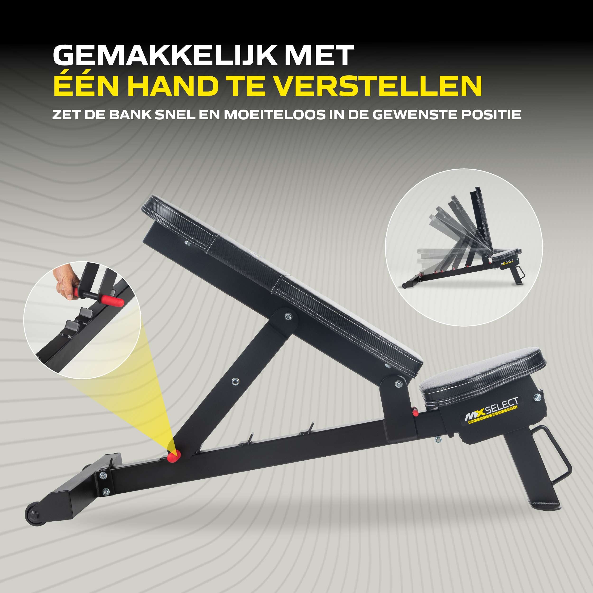 MX Select MX Adjustable Training Bench afbeelding 3