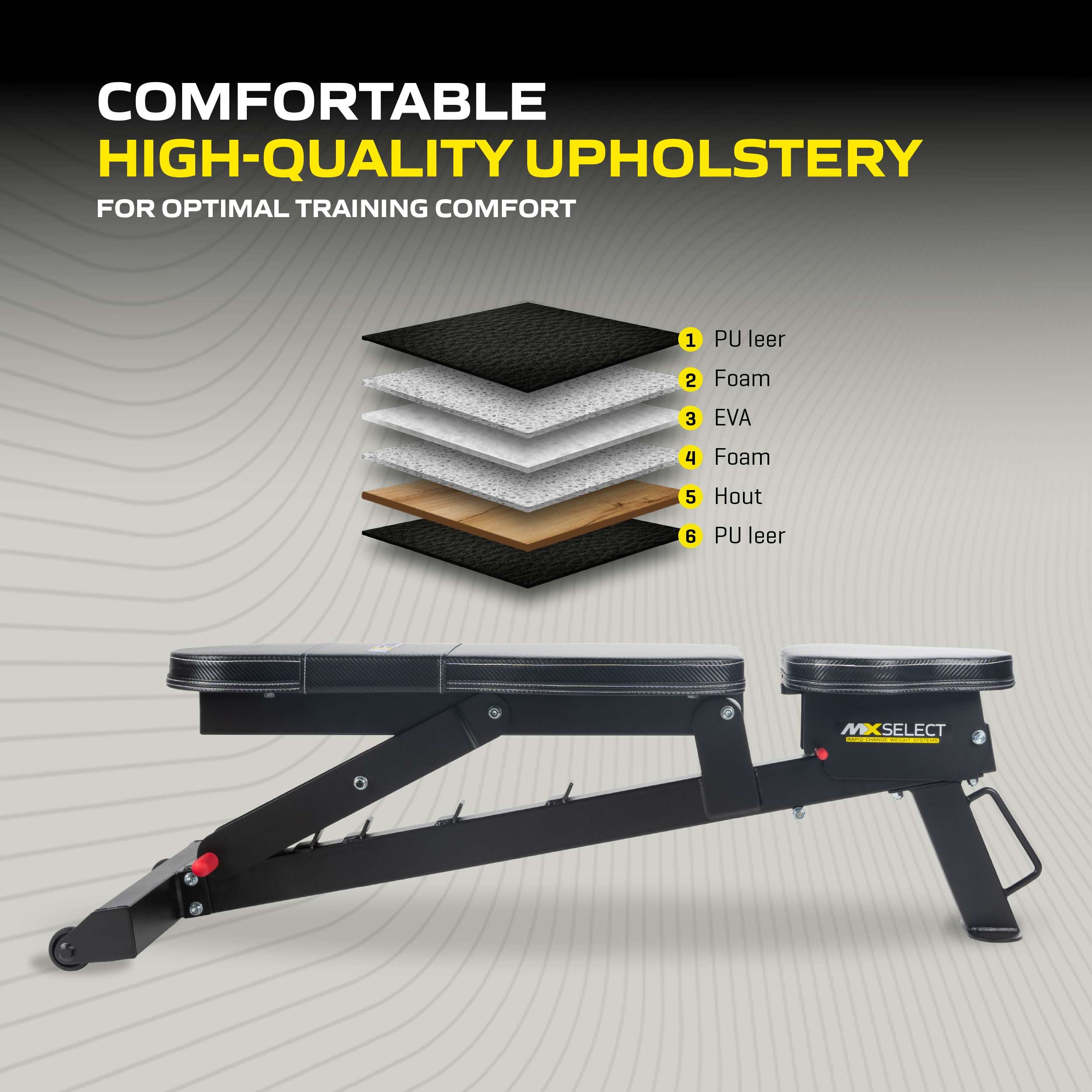 MX Select MX Adjustable Training Bench afbeelding 6