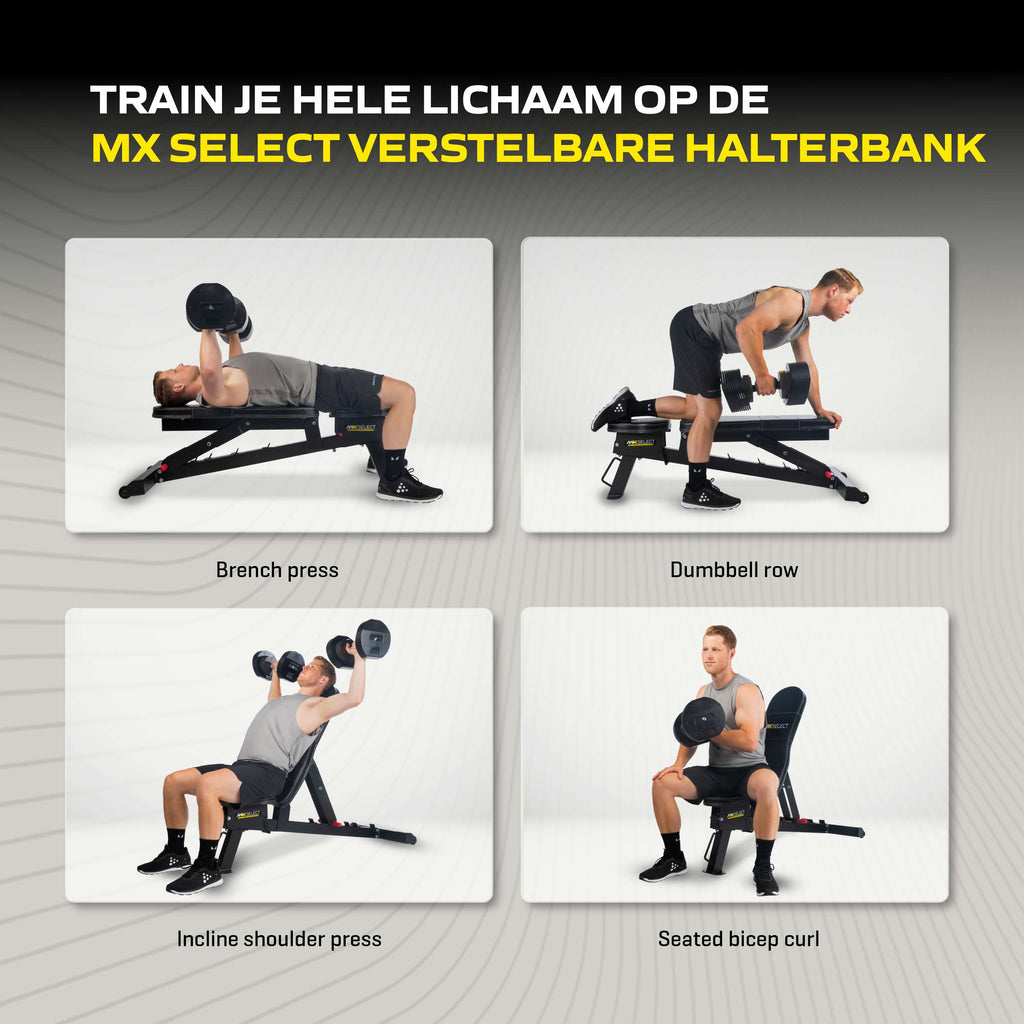 MX Select MX Adjustable Training Bench afbeelding 8
