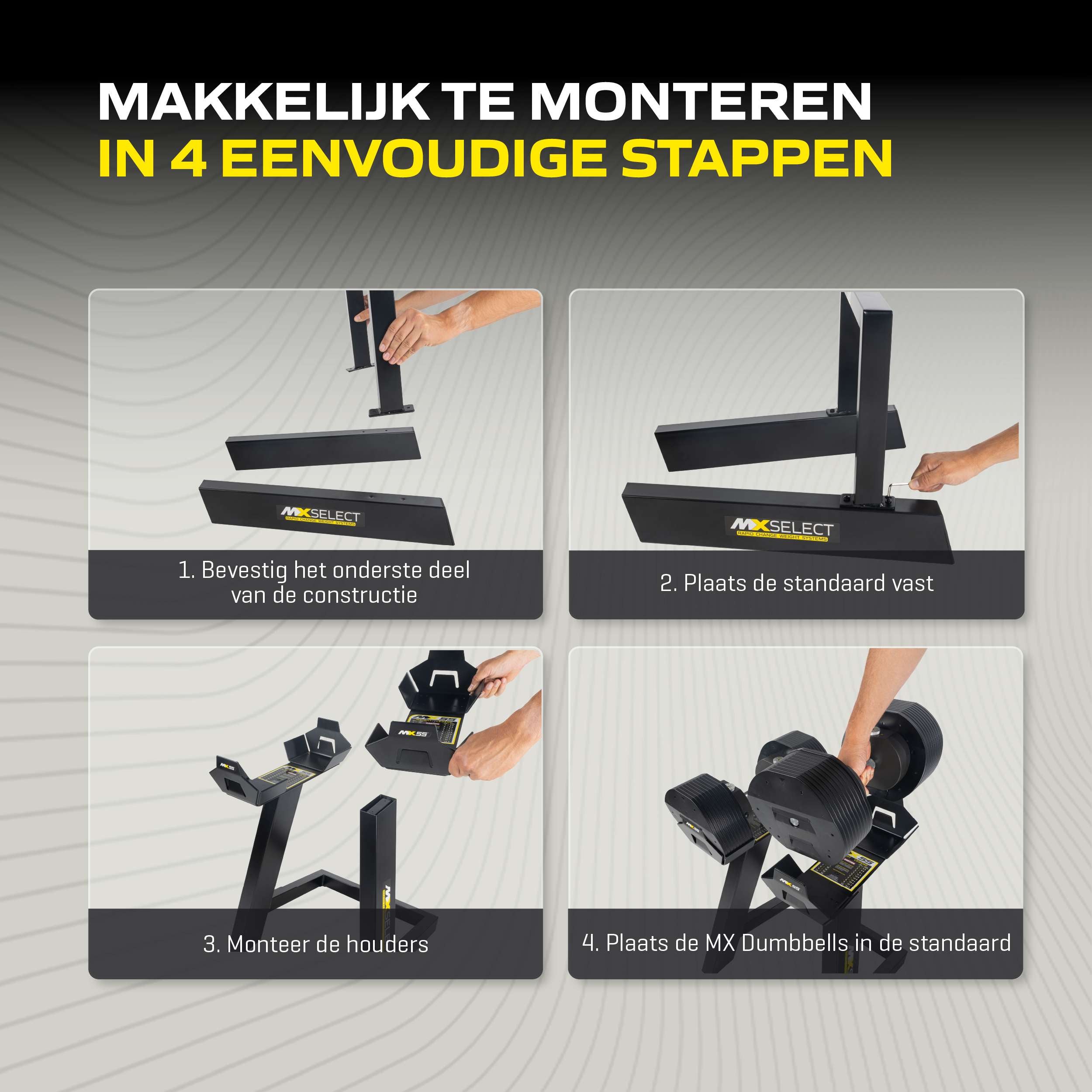 MX Select Dumbbells Stand afbeelding 4