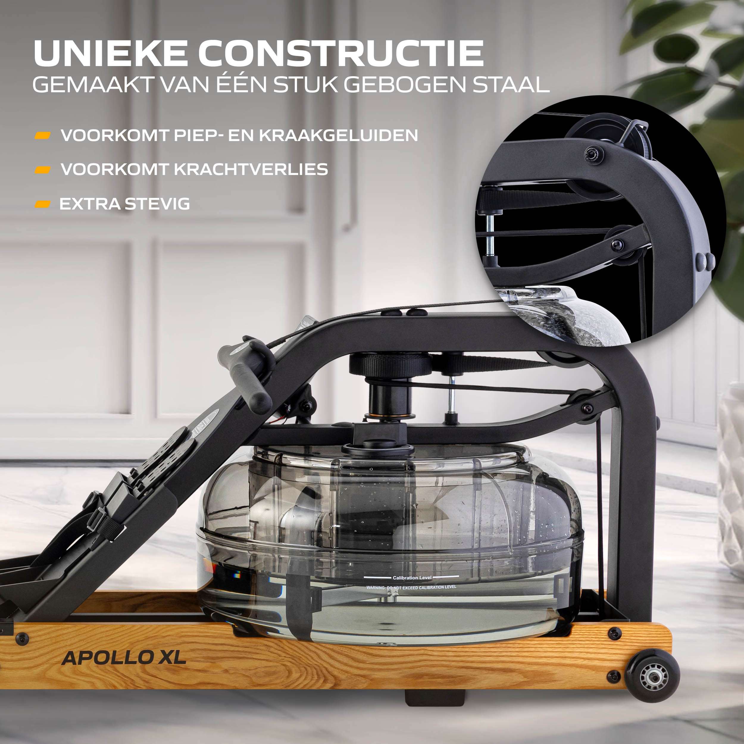 Fluid Rower Apollo XL (beech color) (1/2) afbeelding 2