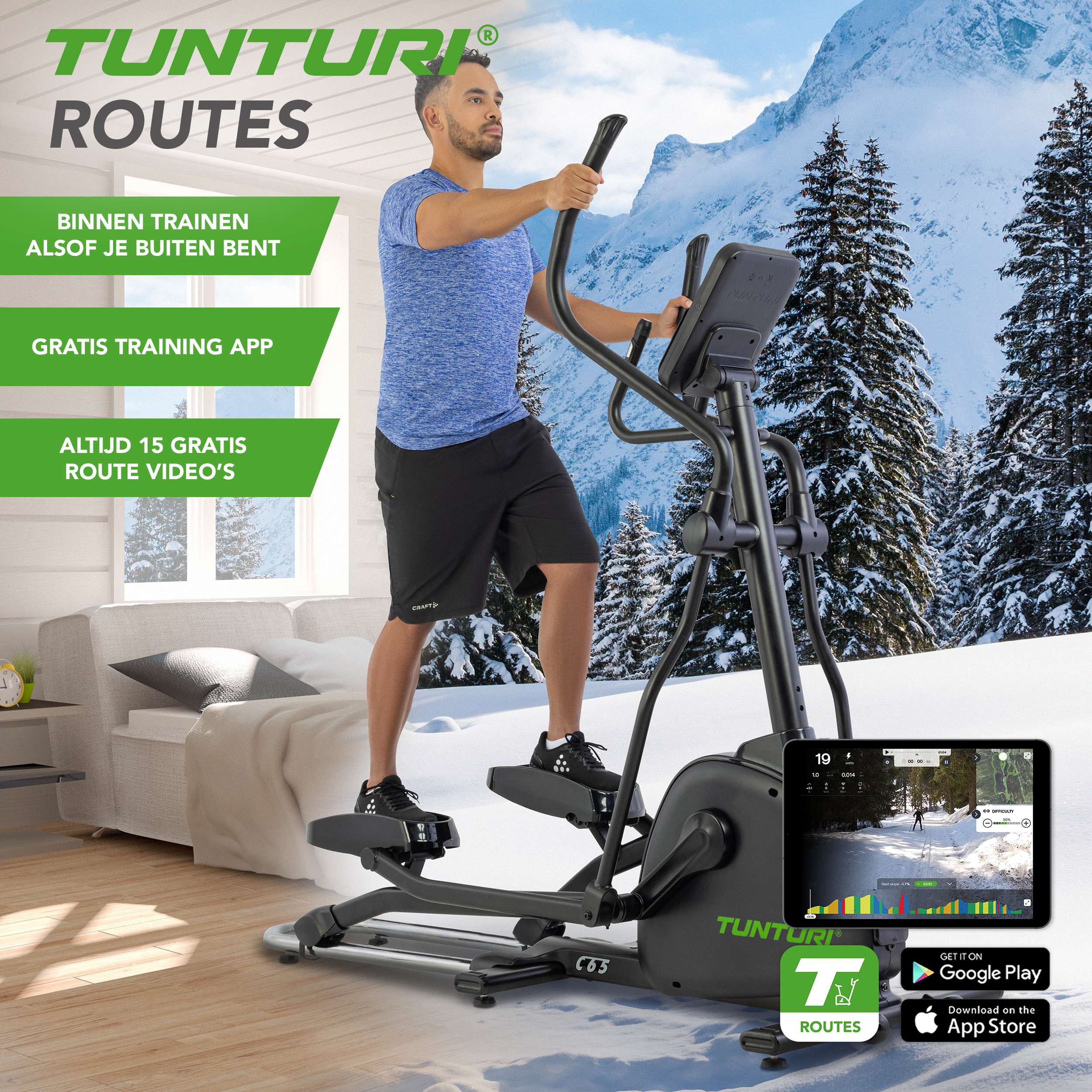 Tunturi Signature C65-F Crosstrainer afbeelding 2