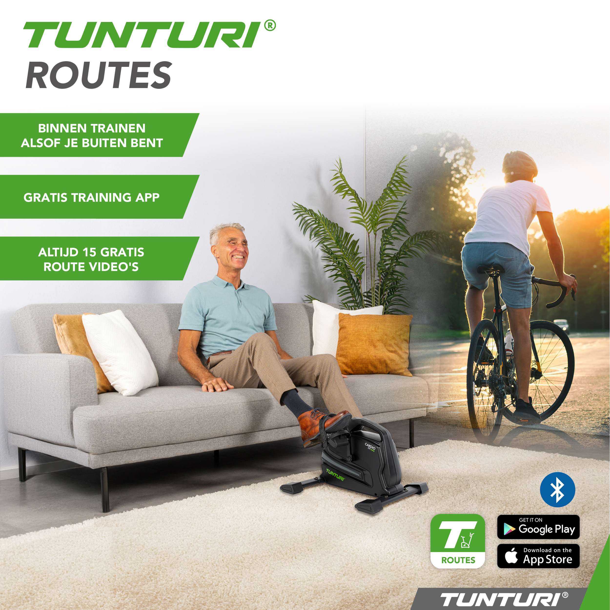 Tunturi Cardio Fit M45 Minibike Magnetic afbeelding 8