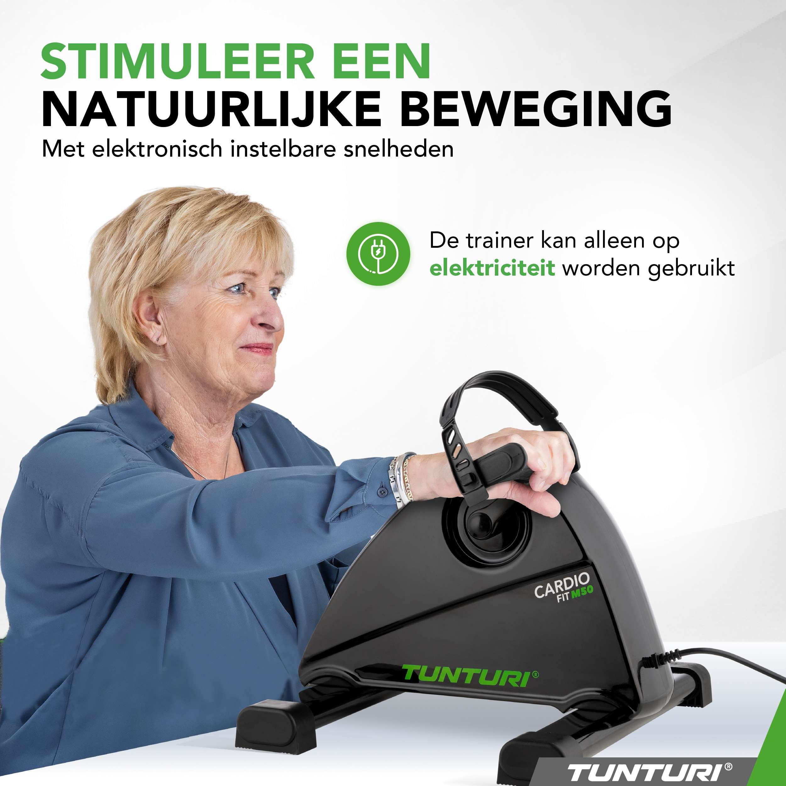 Tunturi Cardio Fit M50 Minibike Motorized afbeelding 3