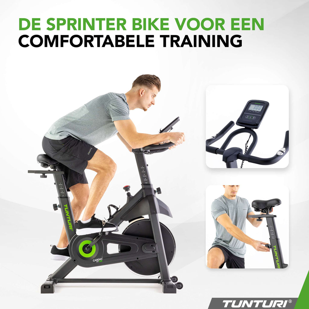 Tunturi Cardio Fit S20 Sprinter Bike afbeelding 10