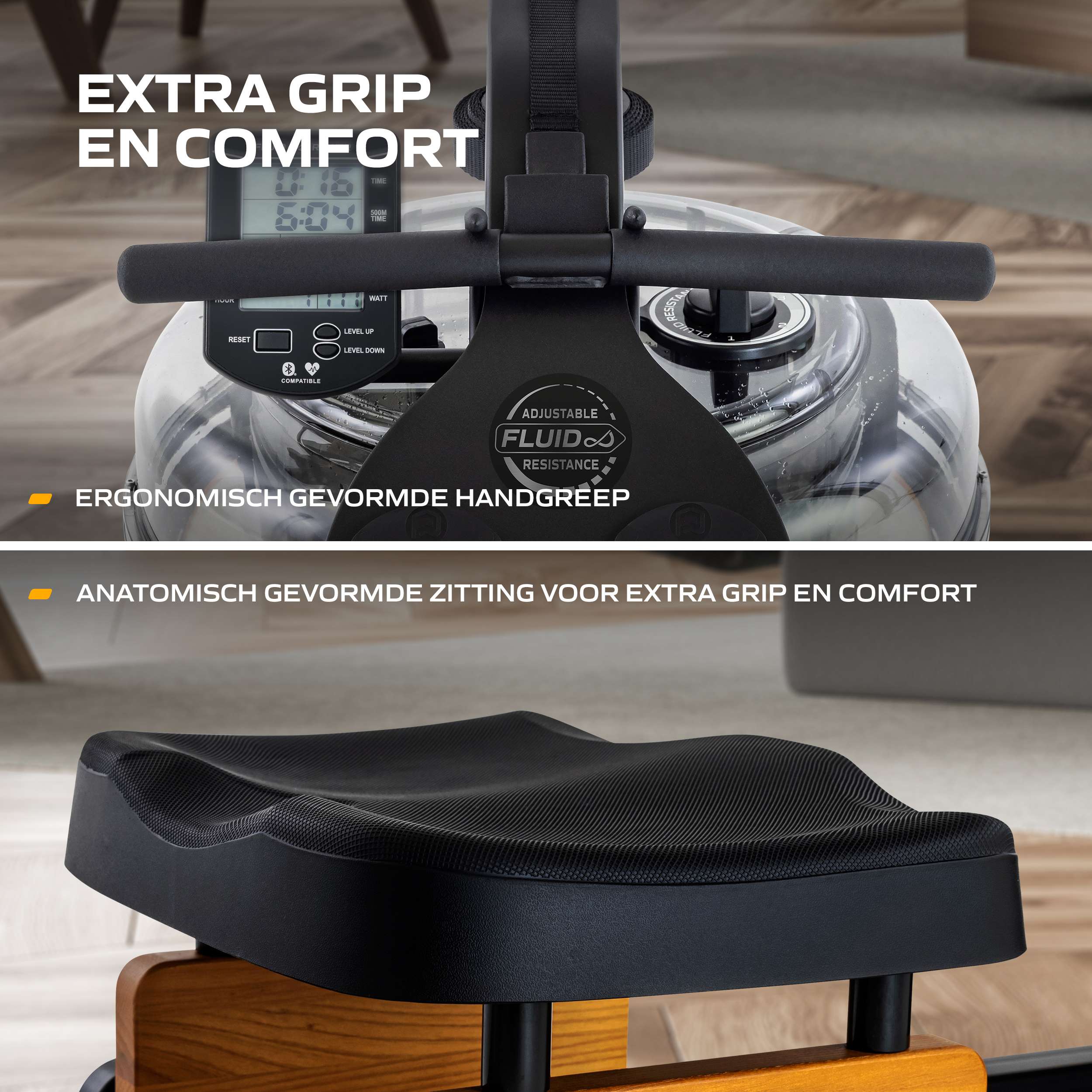 Fluid Rower Apollo Plus (BT) (1/2) afbeelding 7