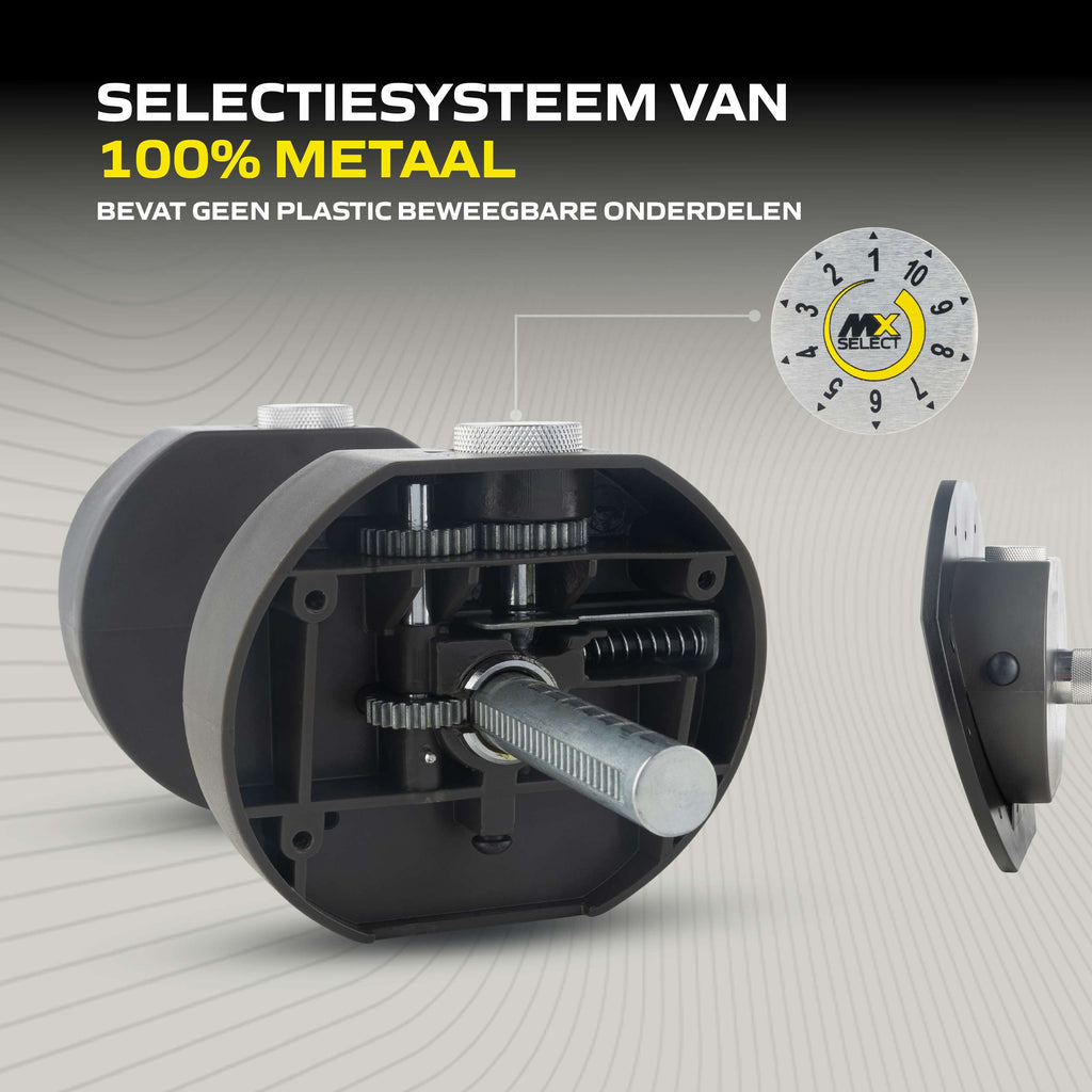 MX Select MX85 Dumbbells 5,6 - 38,6 KG KH afbeelding 3