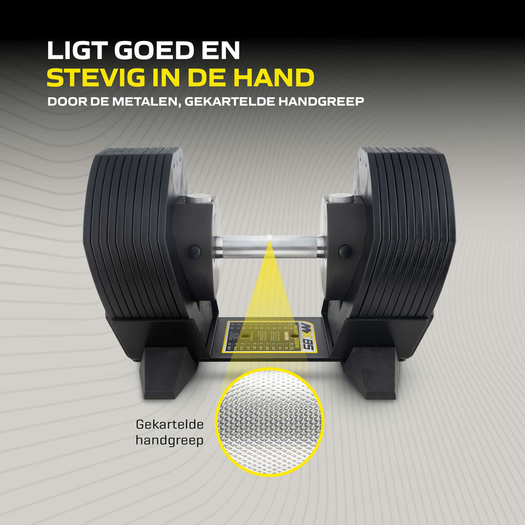 MX Select MX85 Dumbbells 5,6 - 38,6 KG KH afbeelding 4