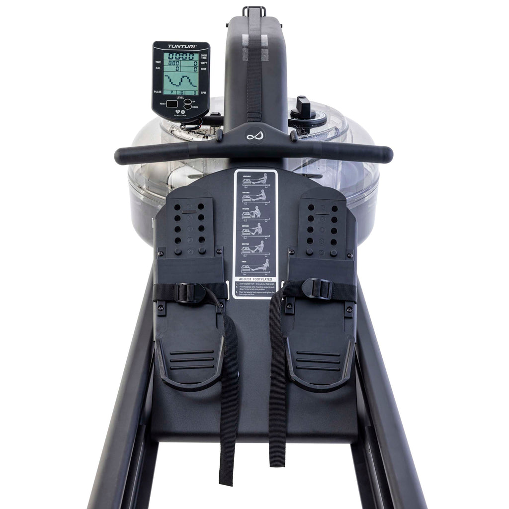 Tunturi Platinum RW30 Rower, By Fluid (1/2) afbeelding 3