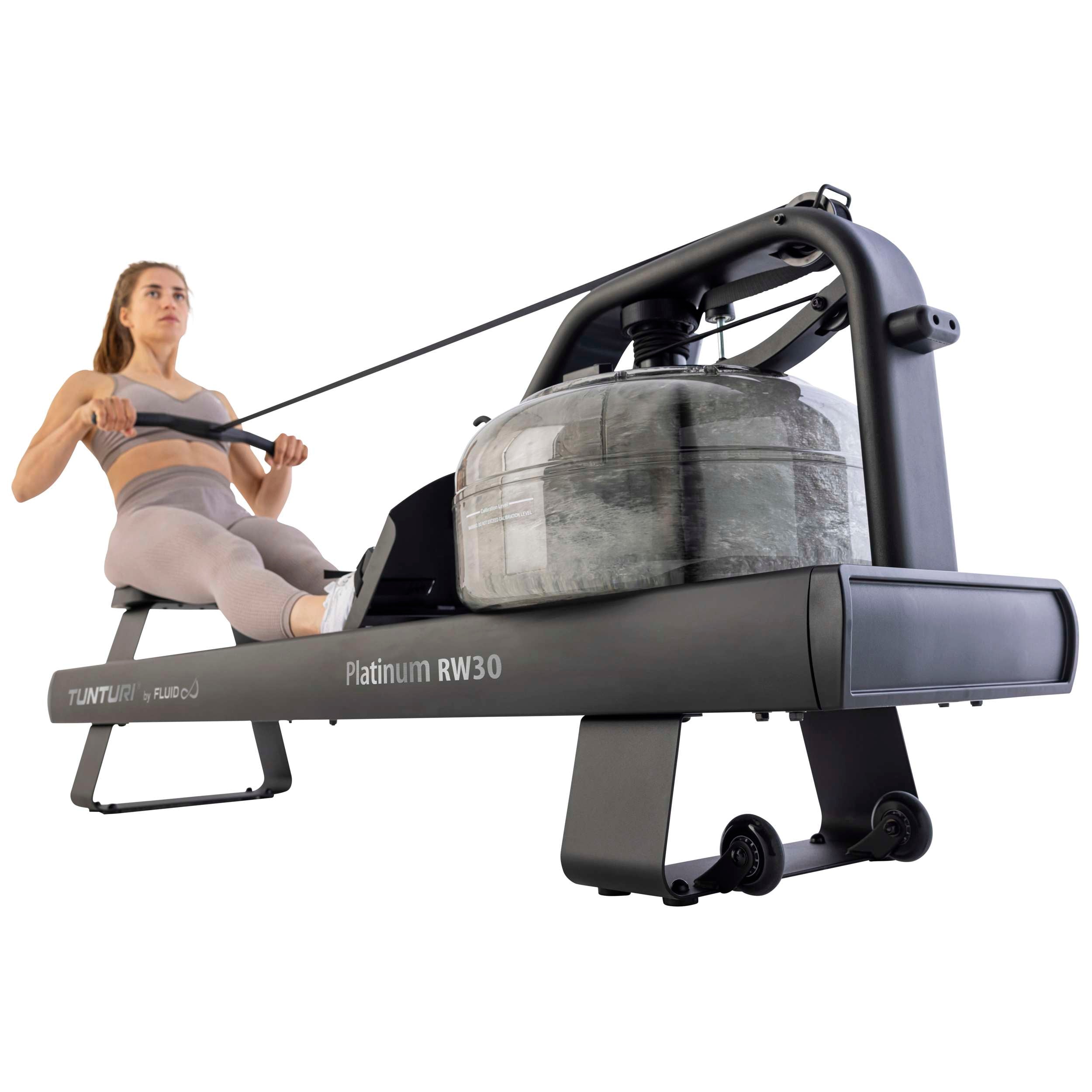 Tunturi Platinum RW30 Rower, By Fluid (1/2) afbeelding 5