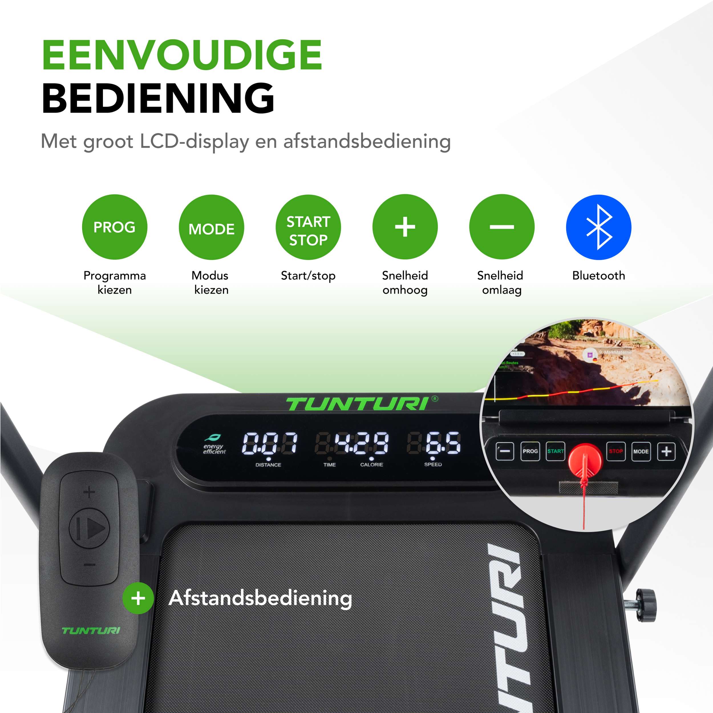 Tunturi Cardio Fit T5 Treadmill afbeelding 4