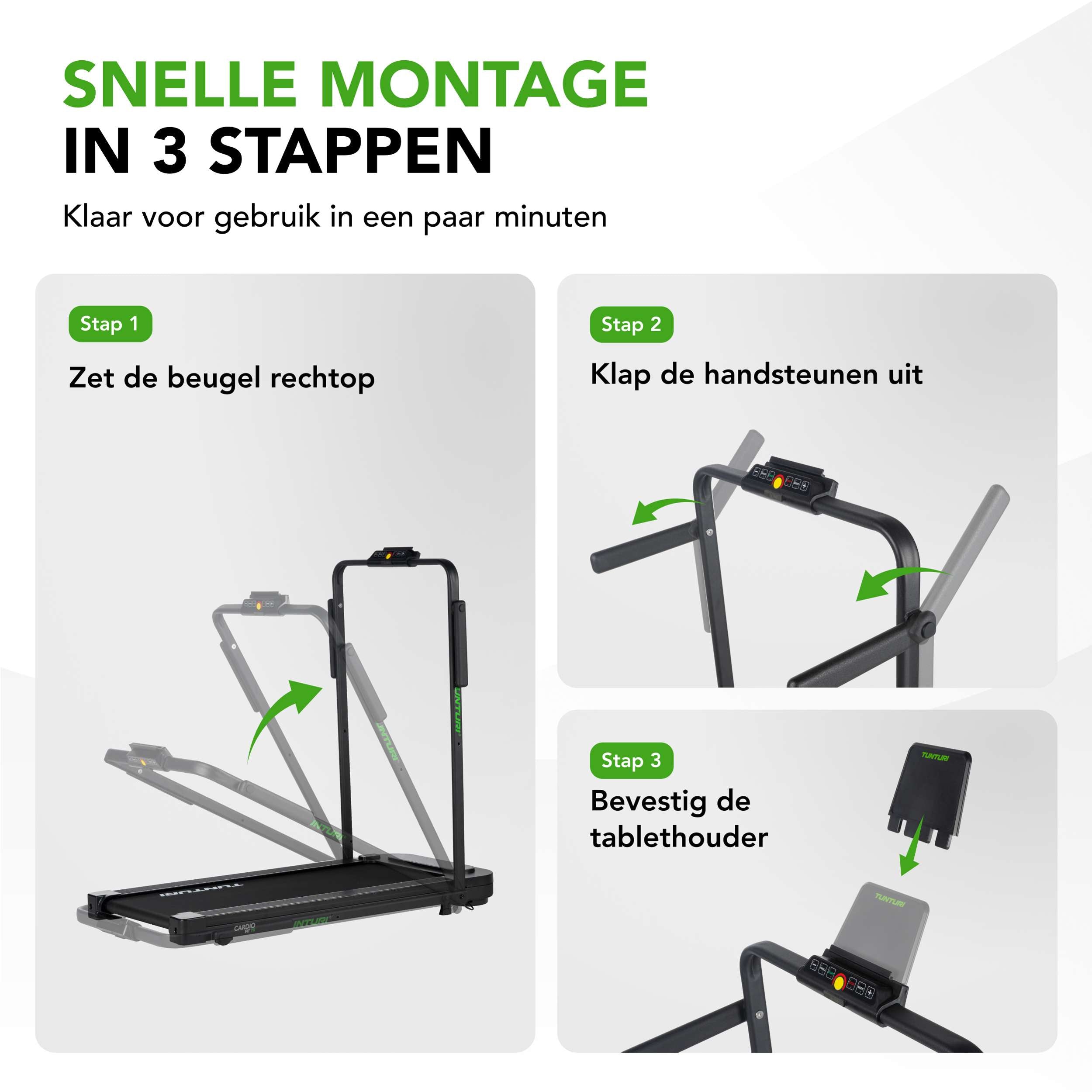 Tunturi Cardio Fit T5 Treadmill afbeelding 8
