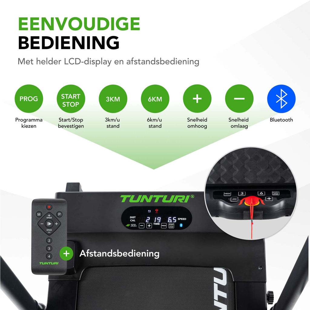 Tunturi Cardio Fit T10 Treadmill afbeelding 4